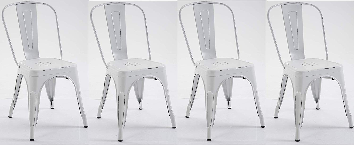 Metal Dining Chair Set - Image 4