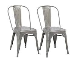 Industrial Stackable Dining Chair - Image 3