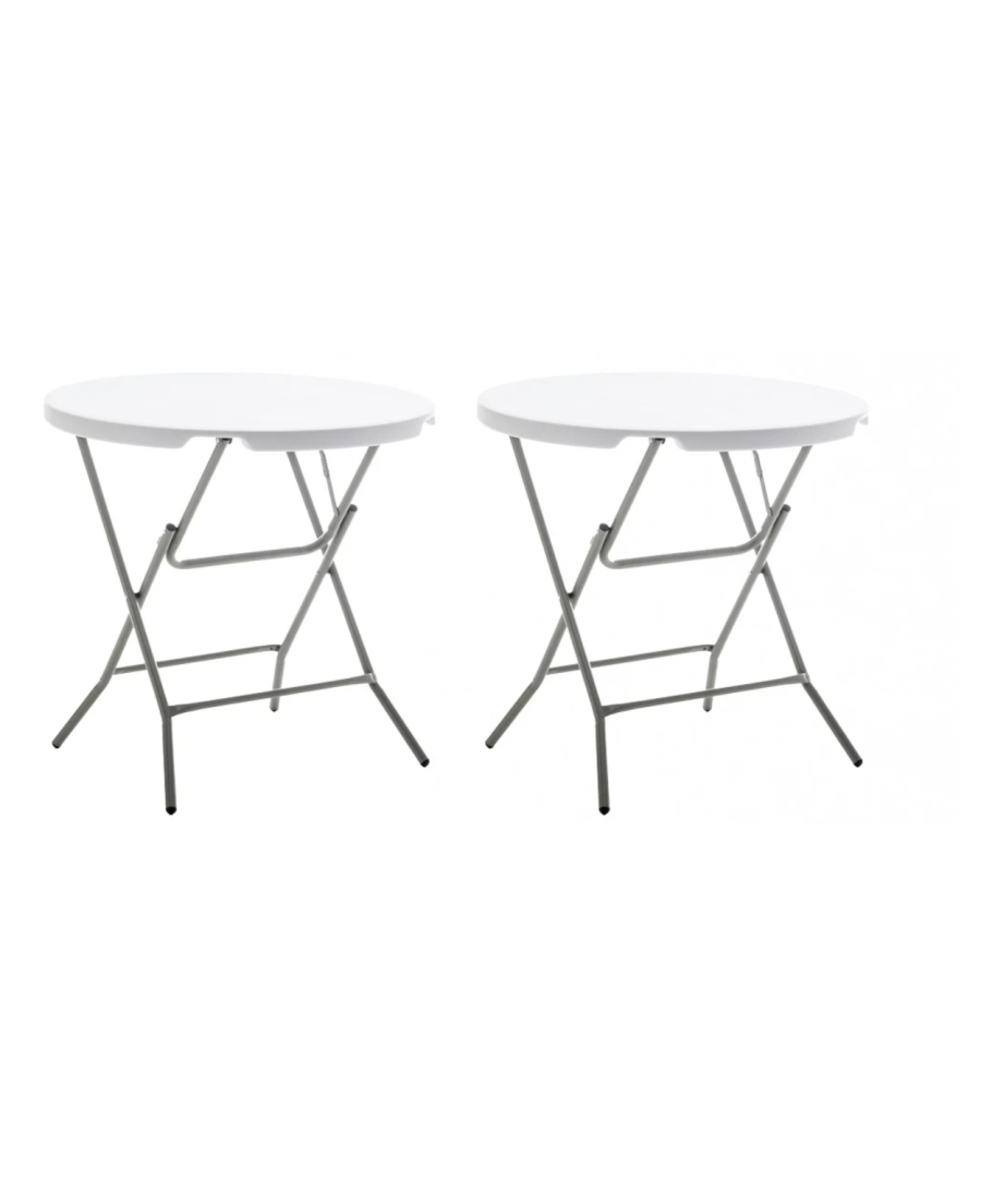 Folding Round Table Set