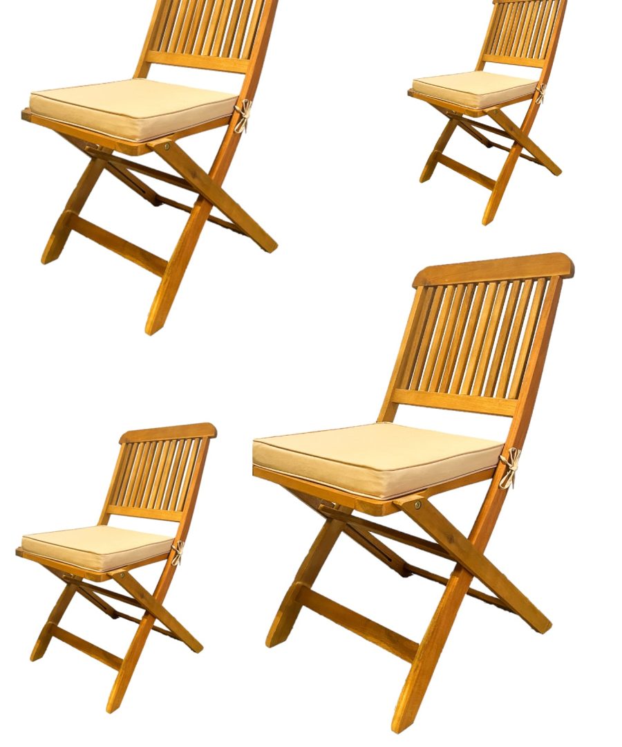 Outdoor Folding Chair and Table Set
