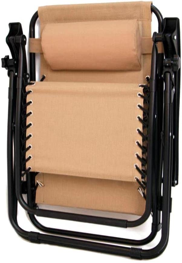 Folding Lounge Chair Set with Table - Image 3