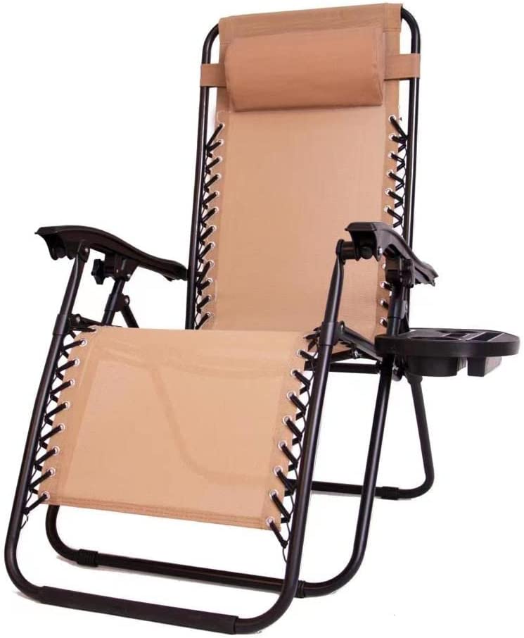 Folding Lounge Chair Set with Table - Image 6