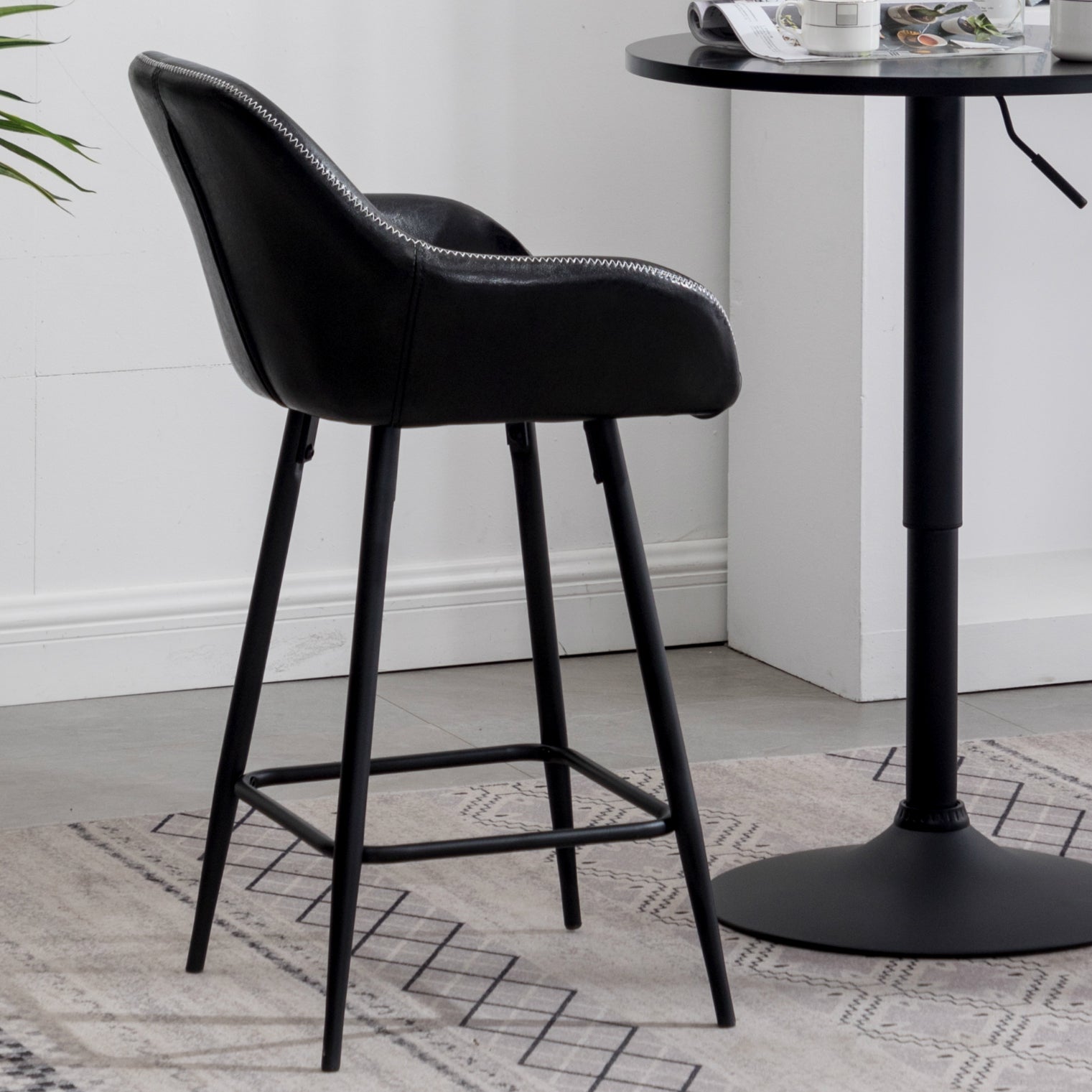 Height-Adjustable Bar Stool - Image 11