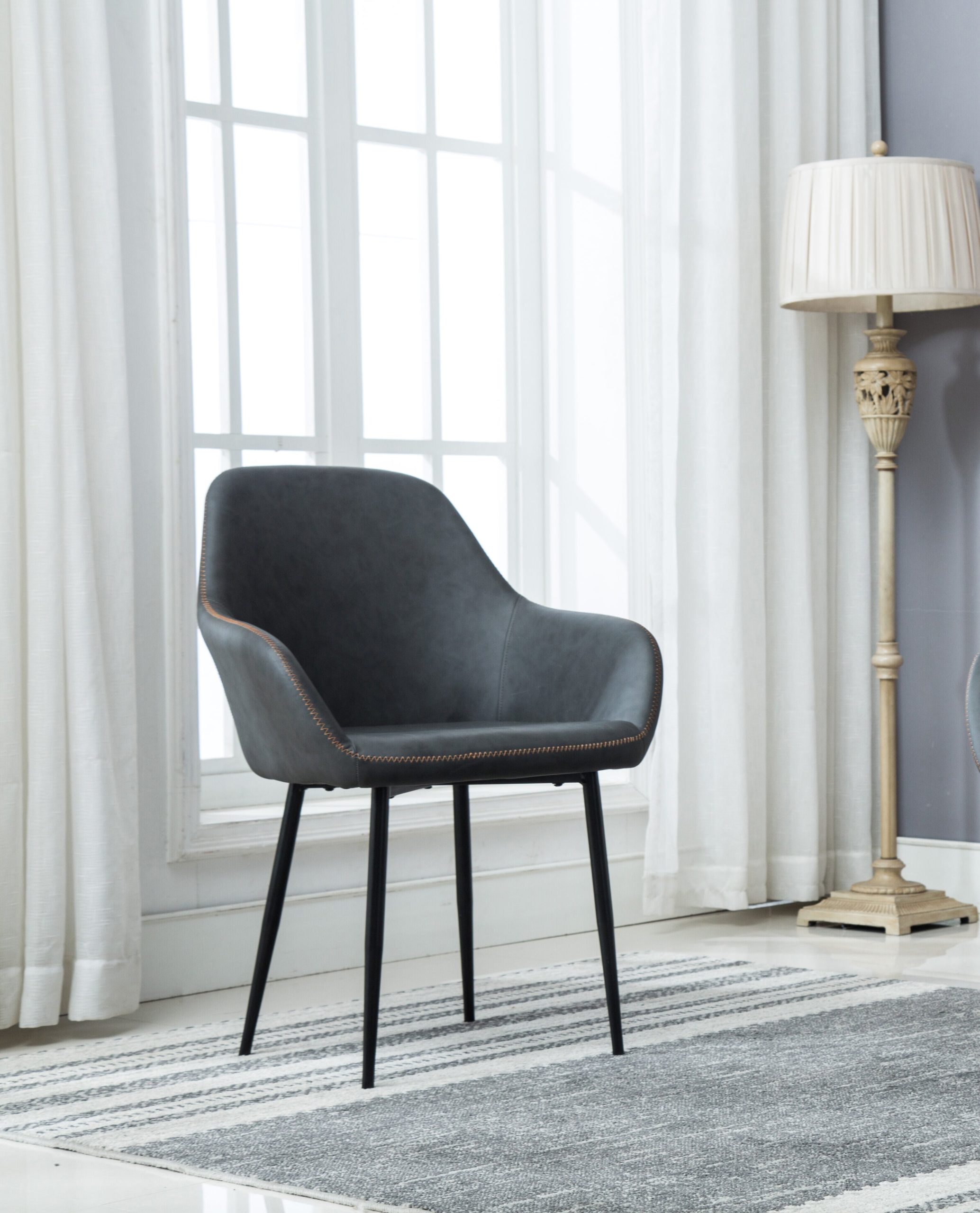 Upholstered Dining or Accent Chair Set - Image 5