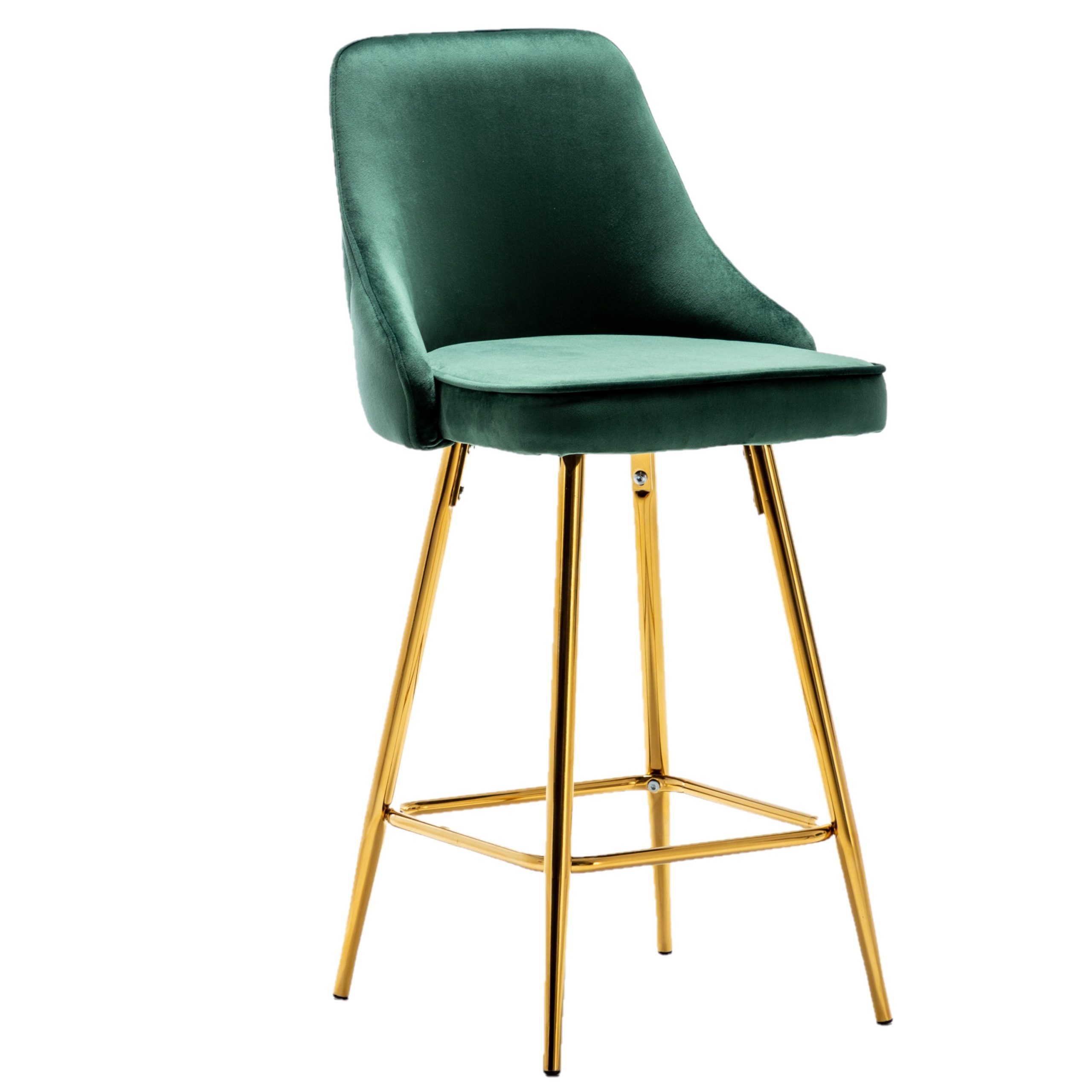 Tufted Upholstered Bar Stool - Image 6