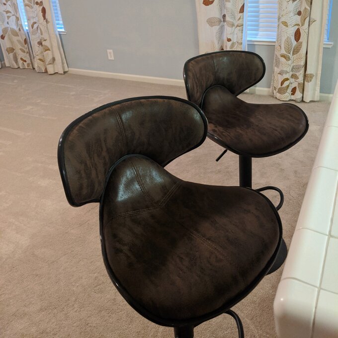 Adjustable Swivel Bar Stools