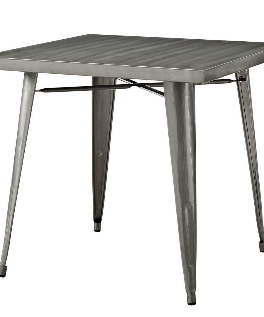 Industrial Square Dining Table