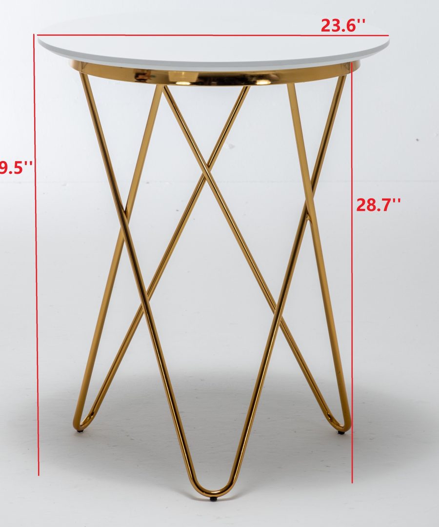 Small Round Accent Table