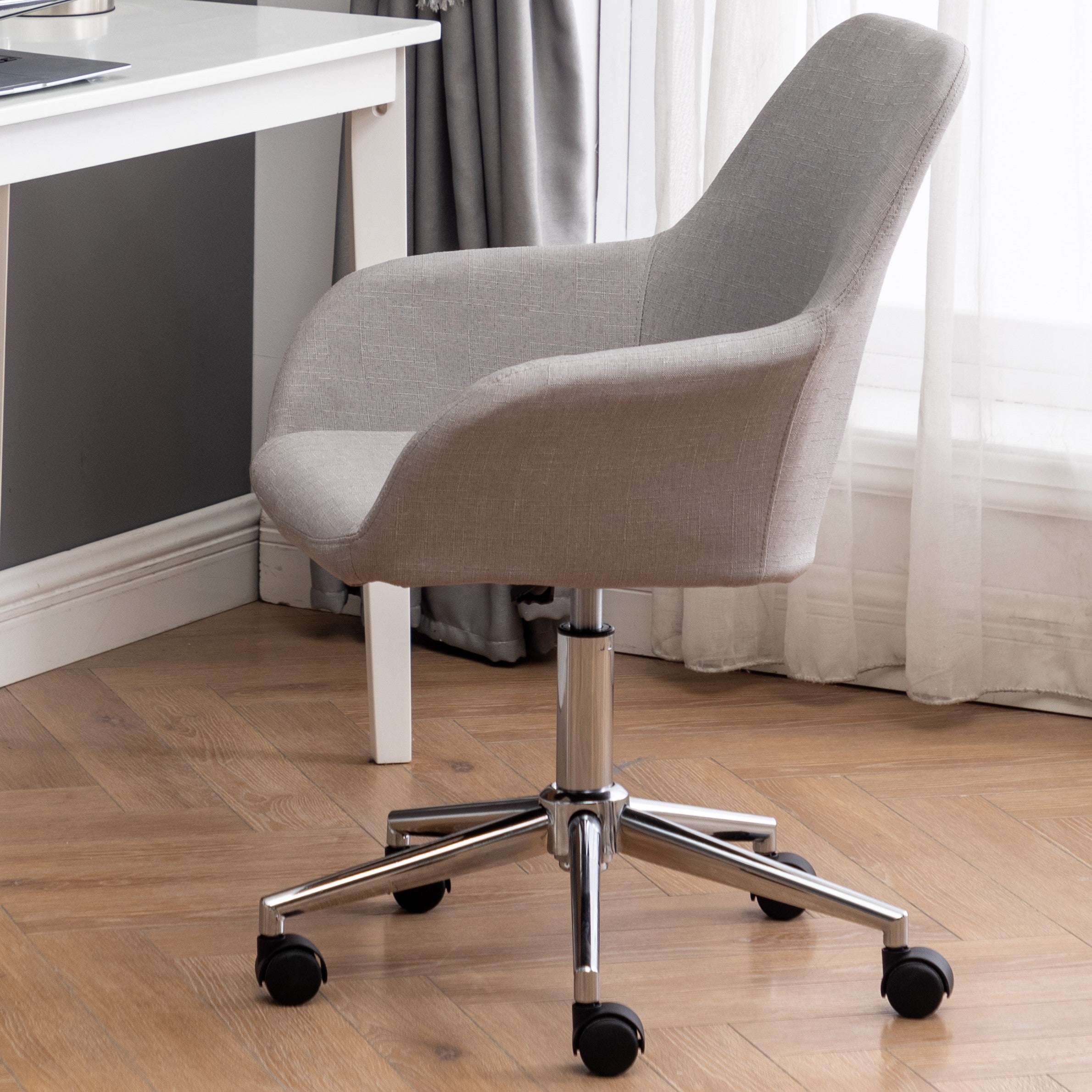 Adjustable Swivel Office Chair - Image 6