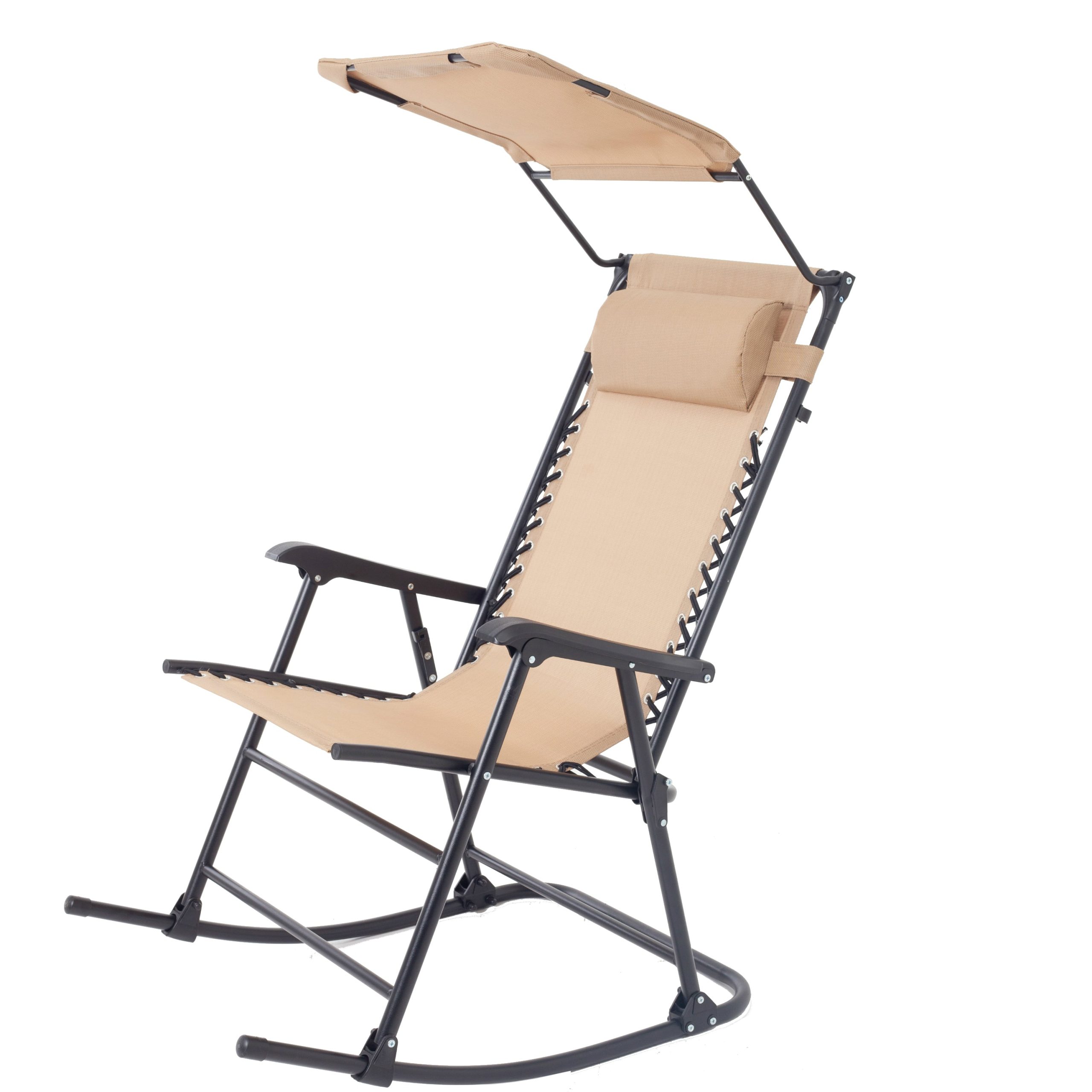 Folding Outdoor Reclining Rocking Chair - Image 5