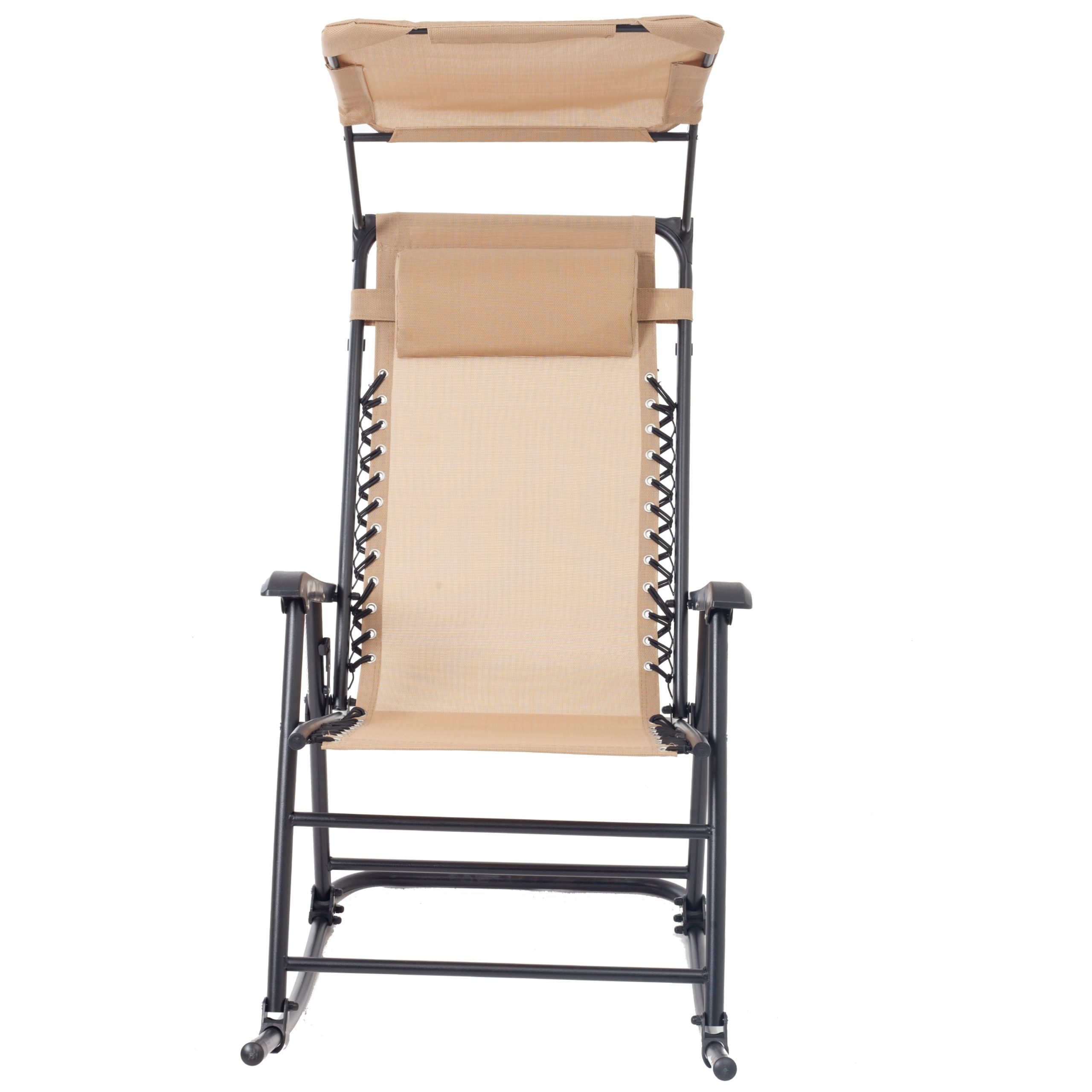 Folding Outdoor Reclining Rocking Chair - Image 4