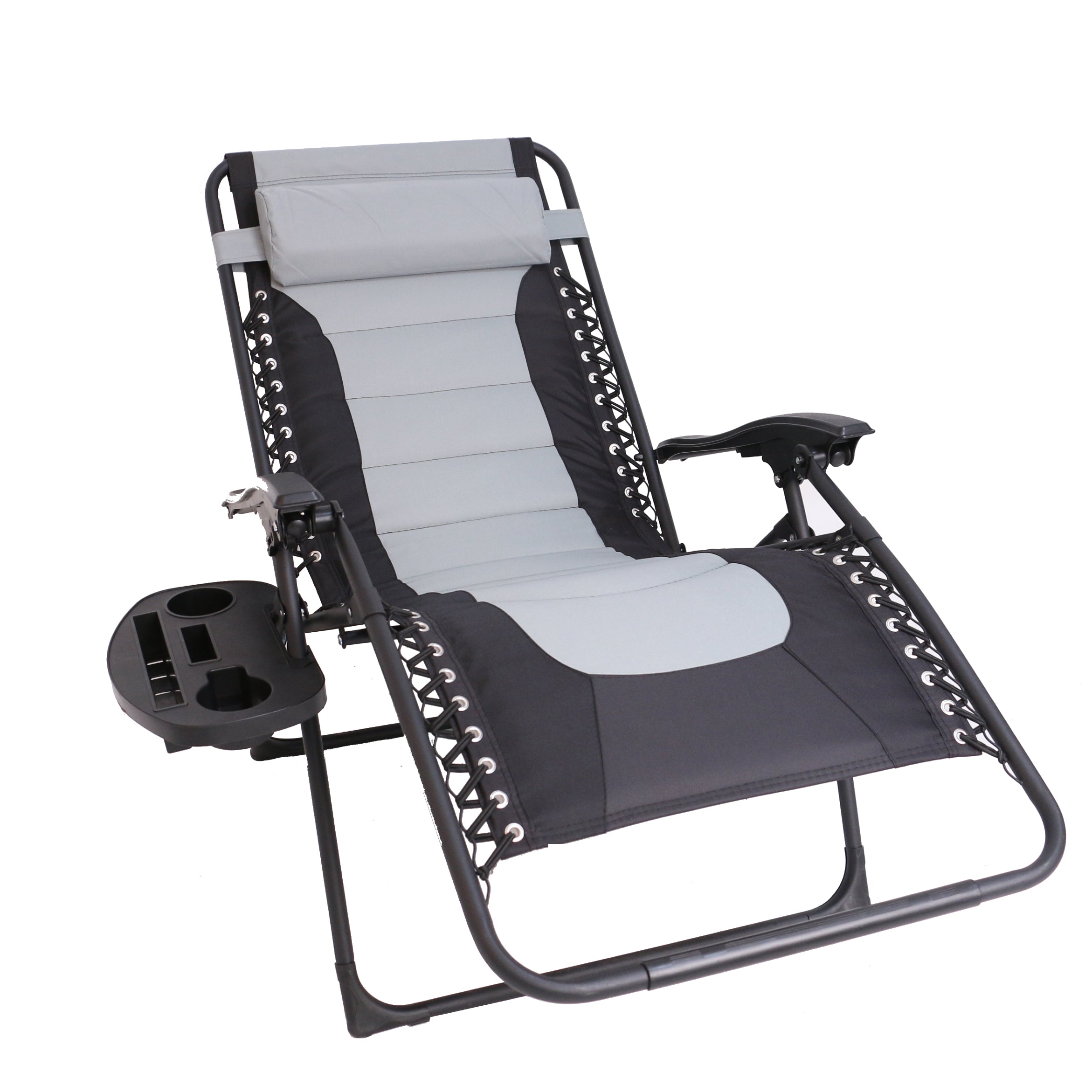 Folding Outdoor Reclining Lounge Chair - Image 3