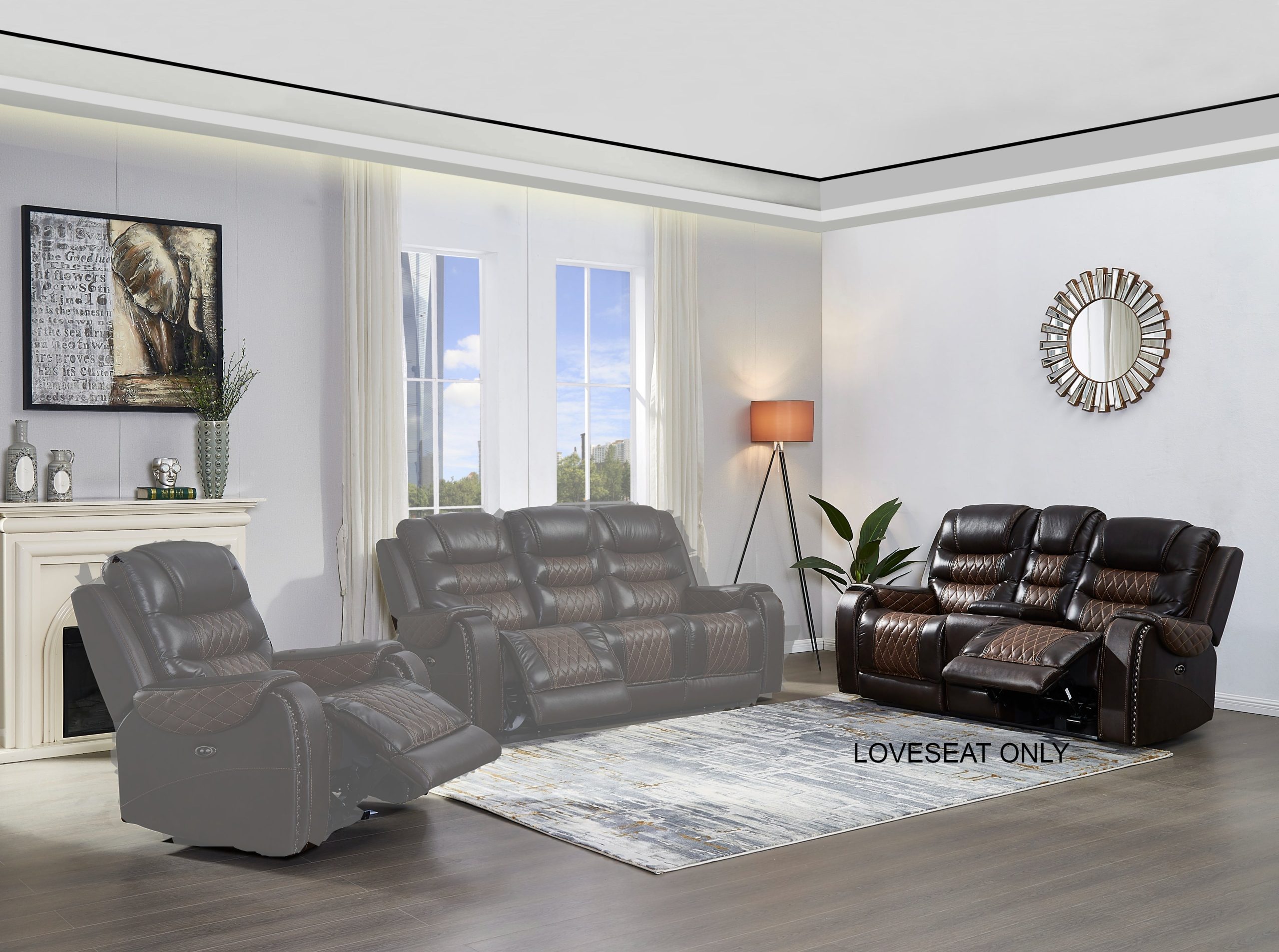 Reclining Loveseat - Image 8