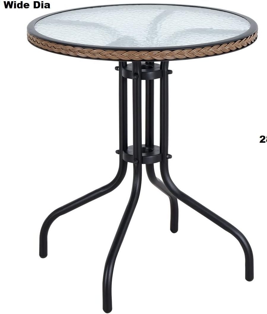 Outdoor Patio Bistro Table and Chair Set