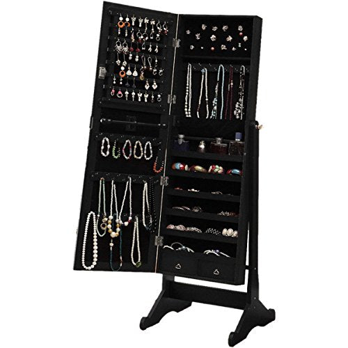 Jewelry Armoire with Mirror