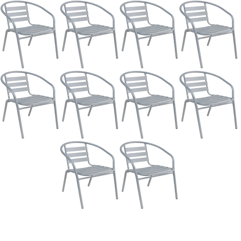 Set of Stackable Outdoor Chairs