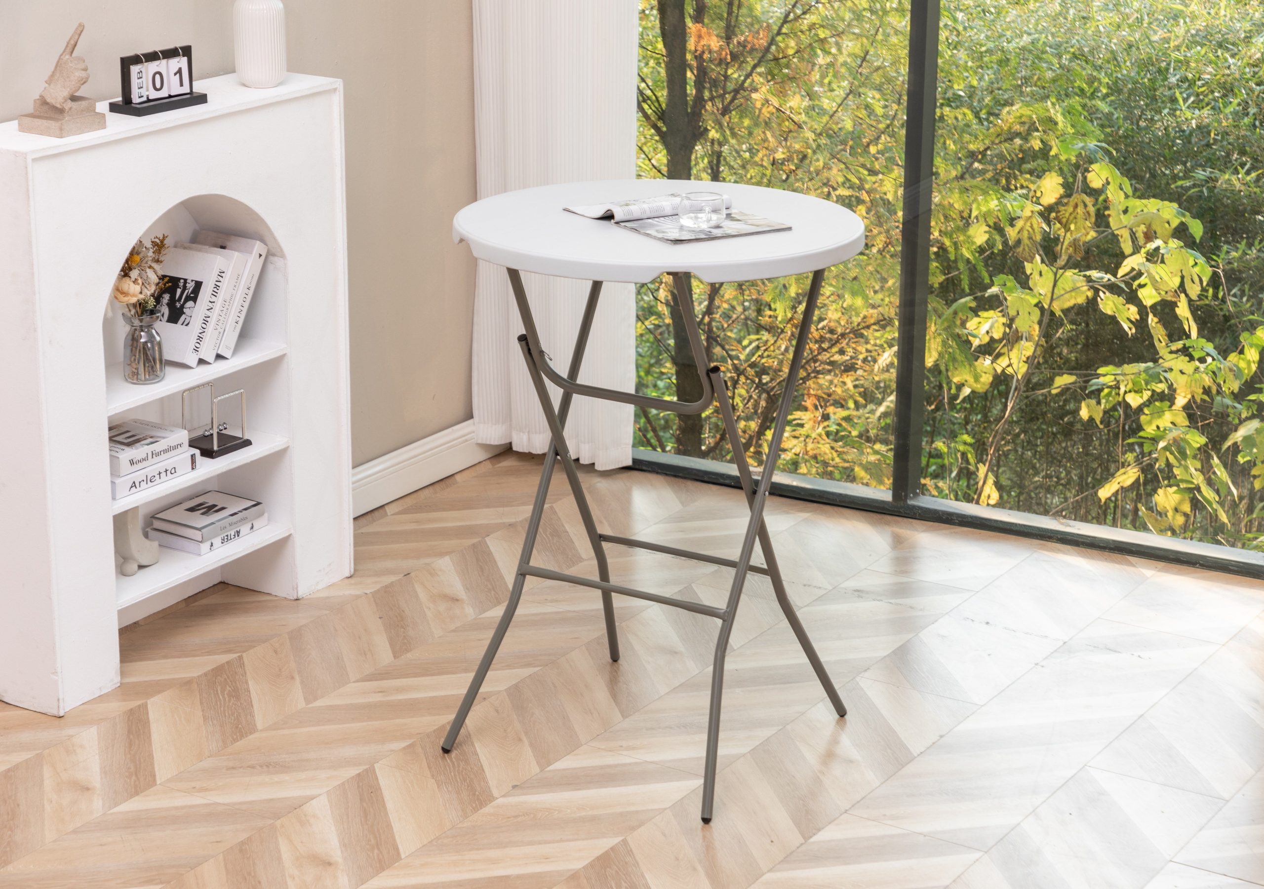 Folding Round Table - Image 19