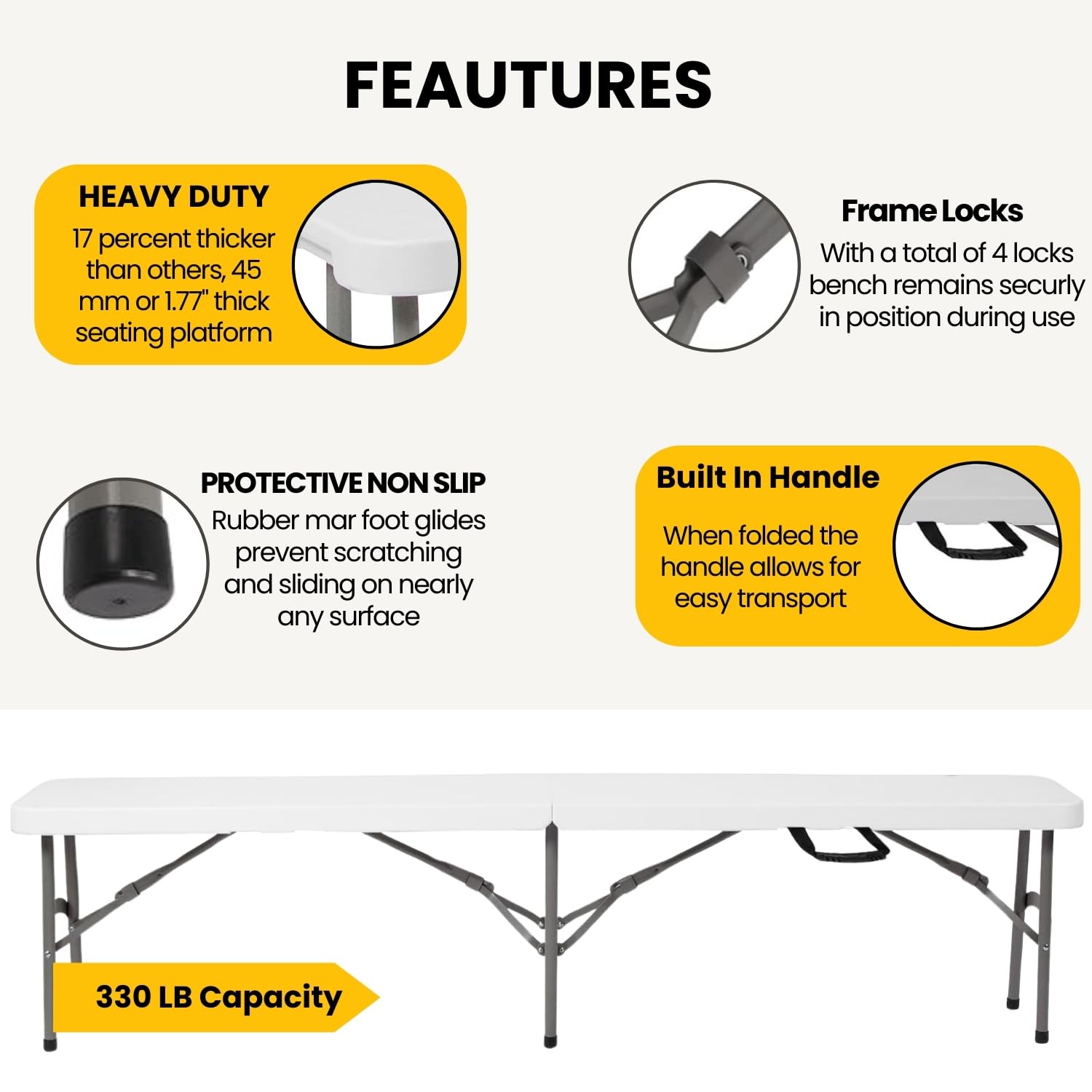 Folding Bench/Portable Table - Image 3