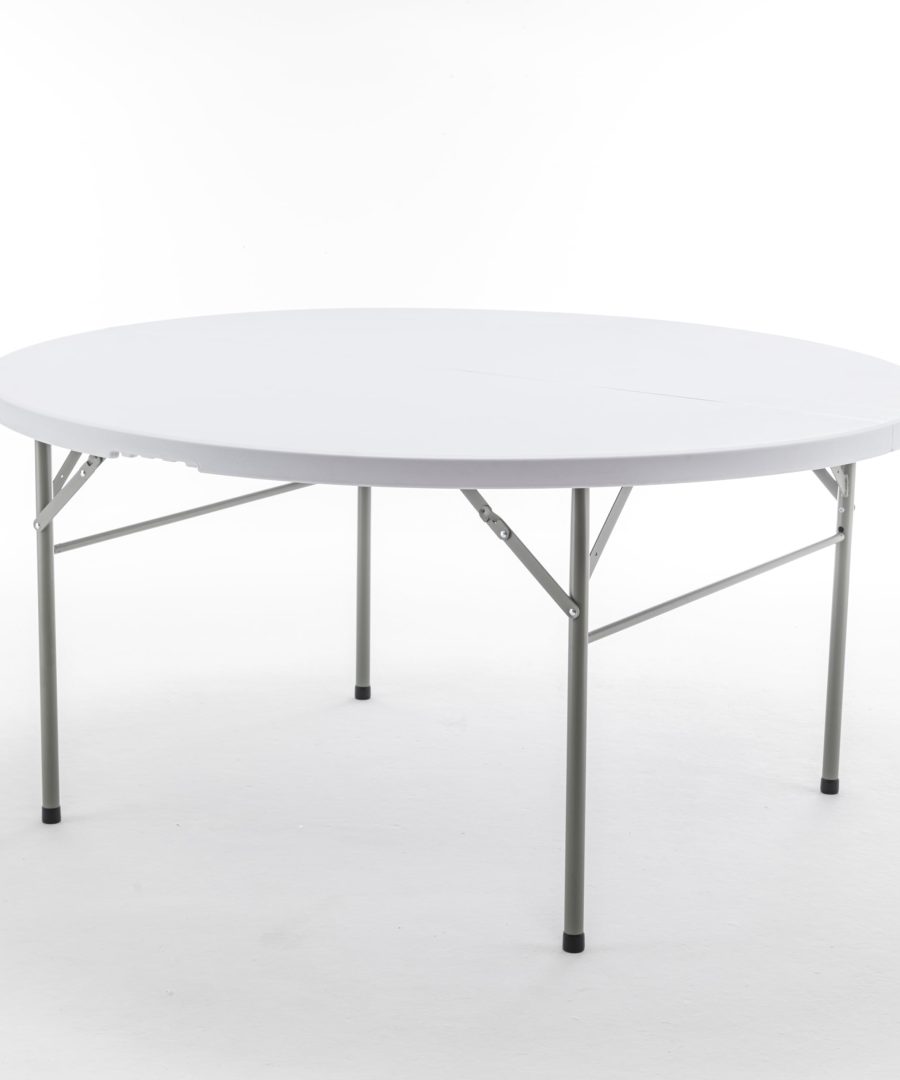Round Folding Table Set