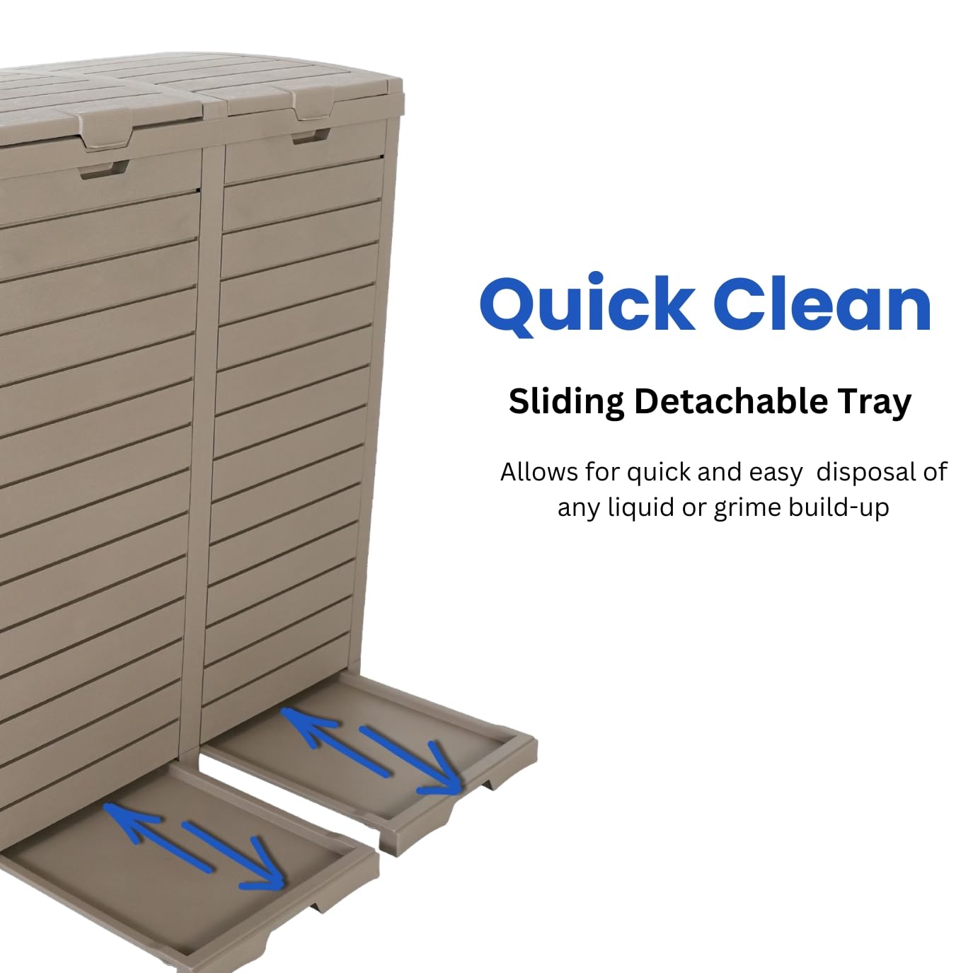 Dual-Compartment Outdoor Trash Can - Image 5