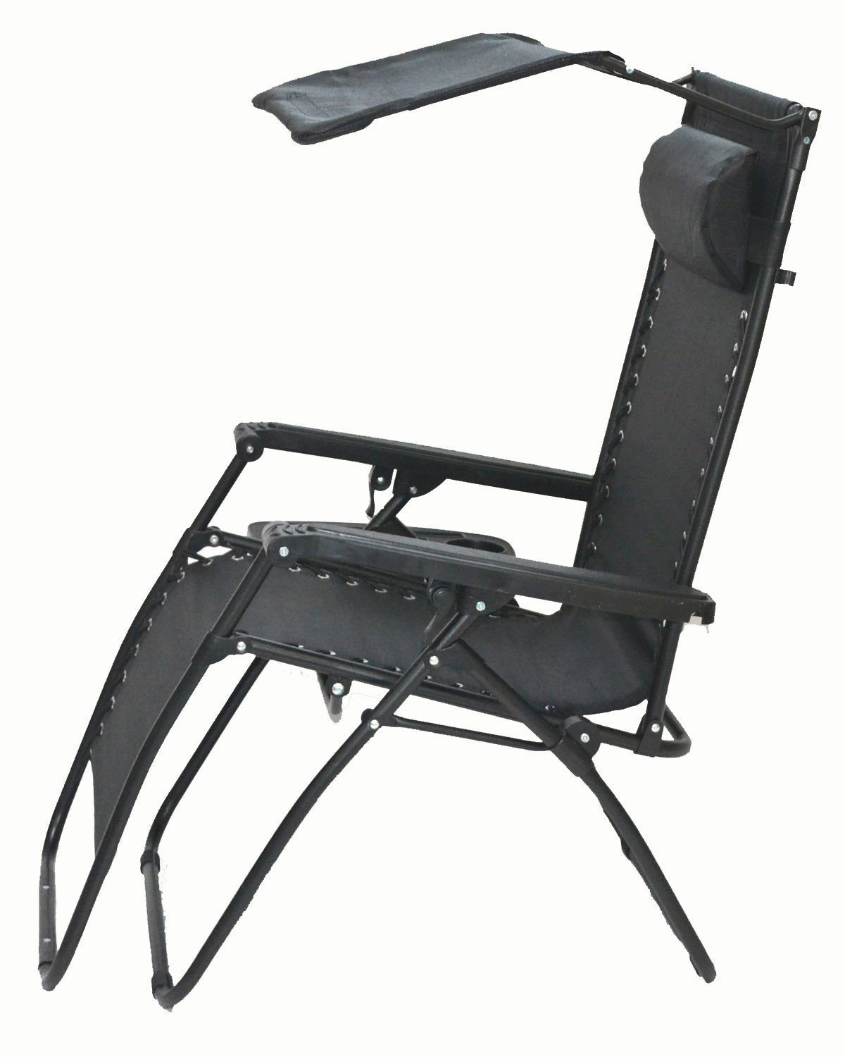 Folding Reclining Lounge Chair - Image 4