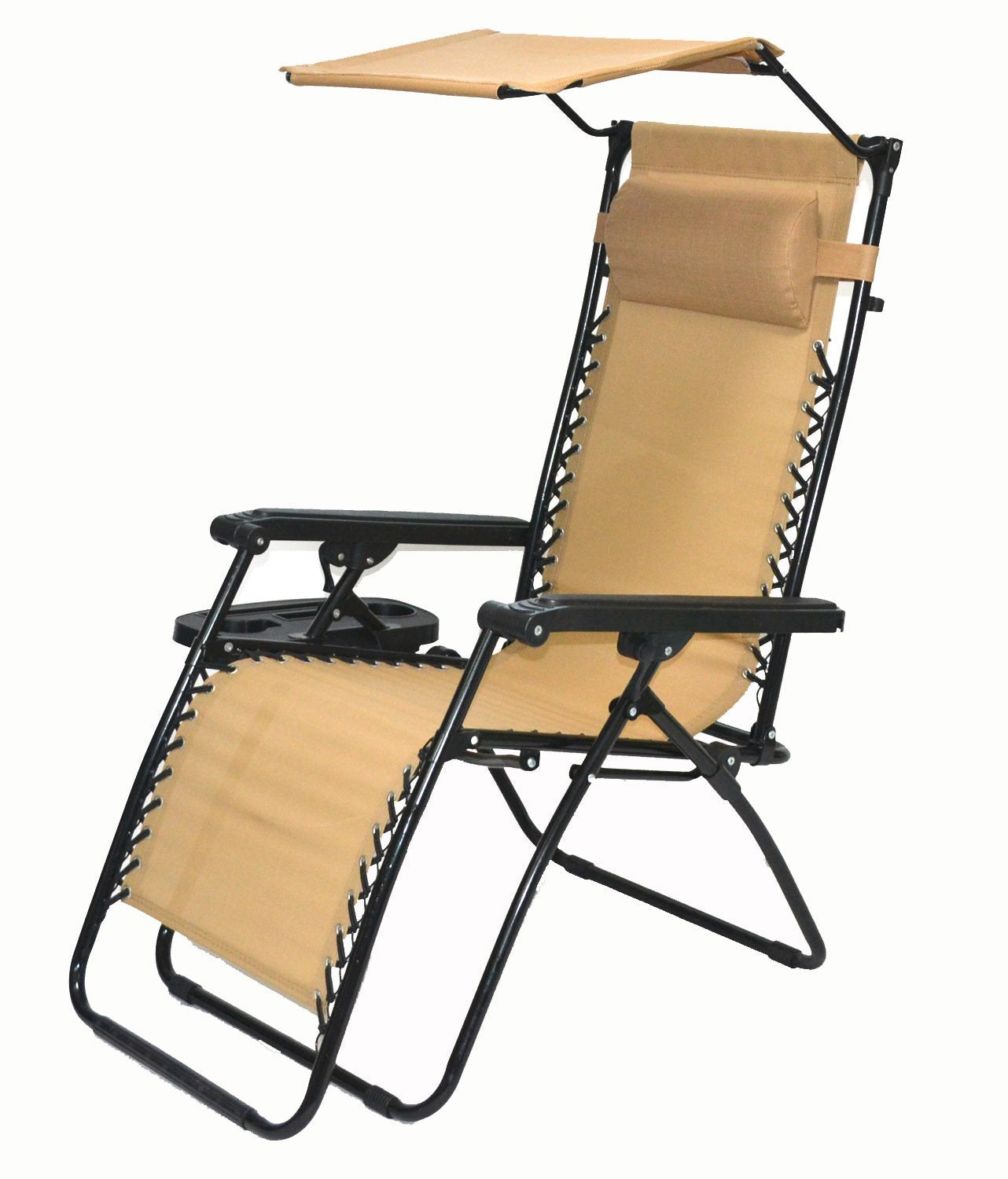 Portable Outdoor Reclining Lounge Chair - Image 5