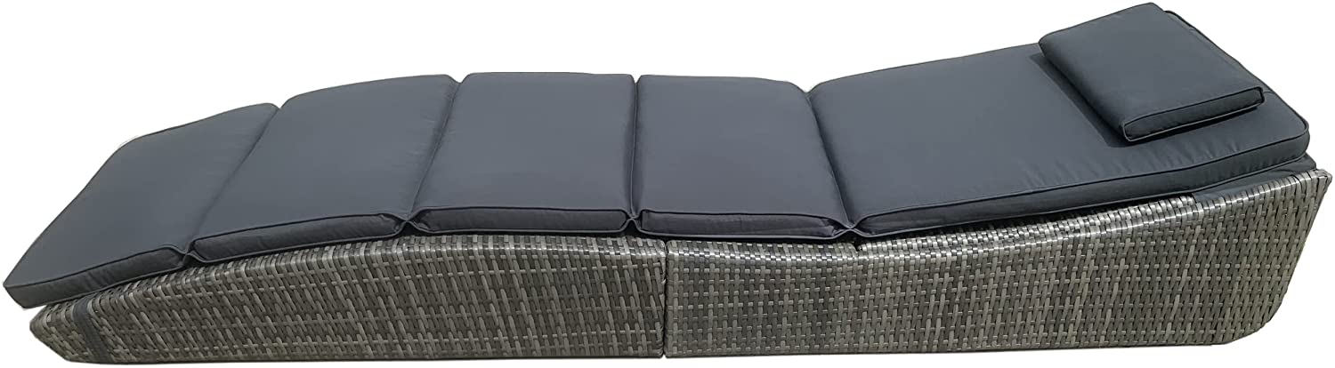 Outdoor Adjustable Foldable Lounge Chair - Image 7