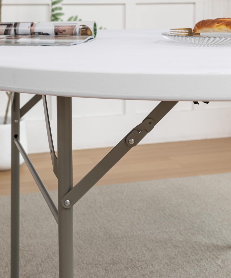 Folding Round Table Set