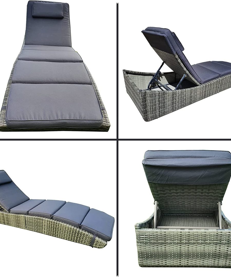 Outdoor Adjustable Foldable Lounge Chair