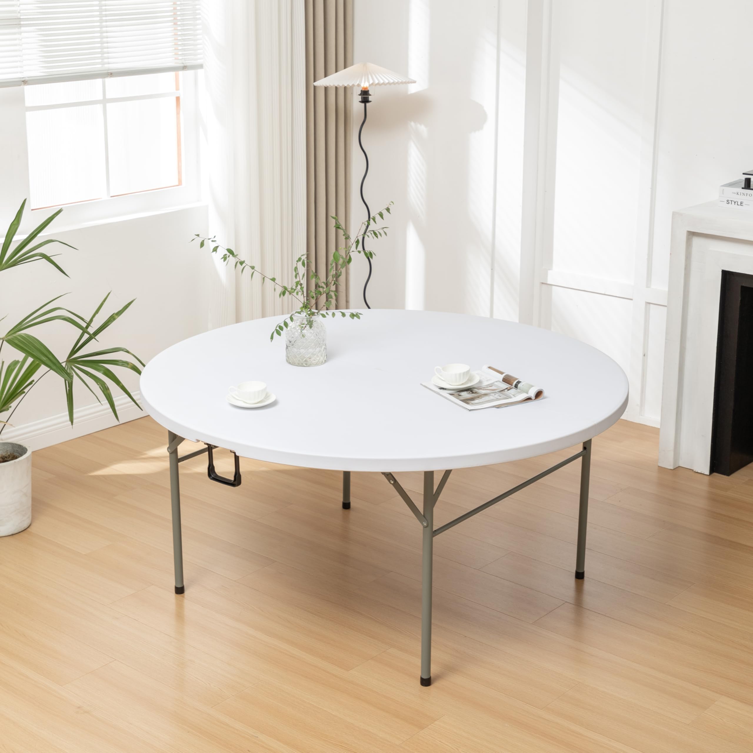 Folding Round Table Set - Image 5