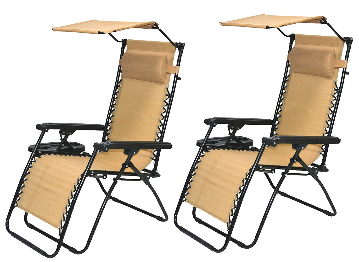 Portable Outdoor Reclining Lounge Chair - Image 4
