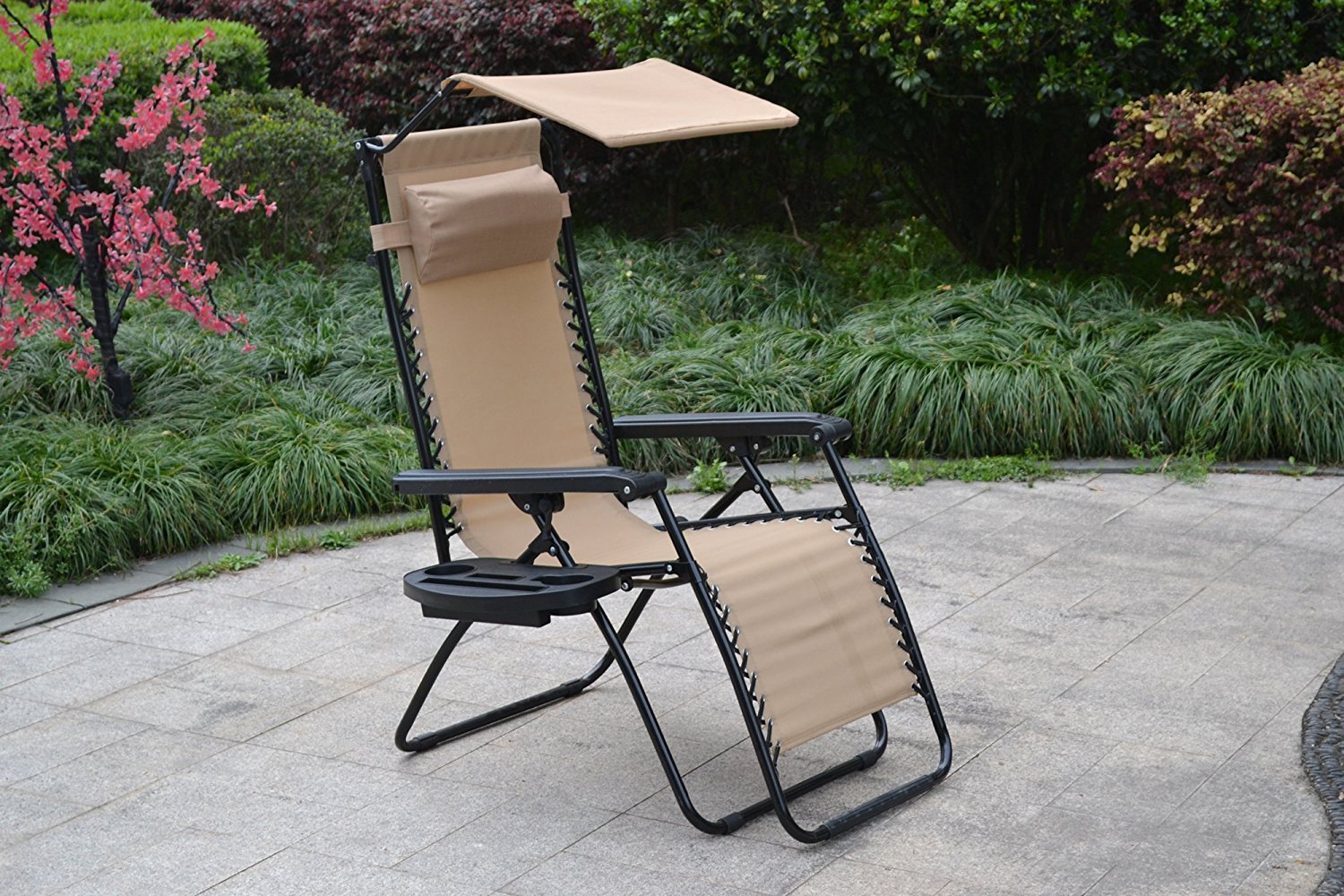 Portable Outdoor Reclining Lounge Chair - Image 3