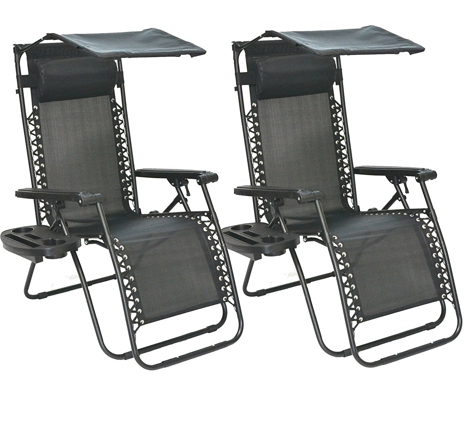 Folding Reclining Lounge Chair - Image 2