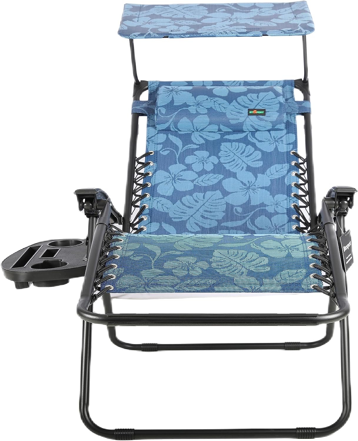 Folding Outdoor Reclining Lounge Chair - Image 6