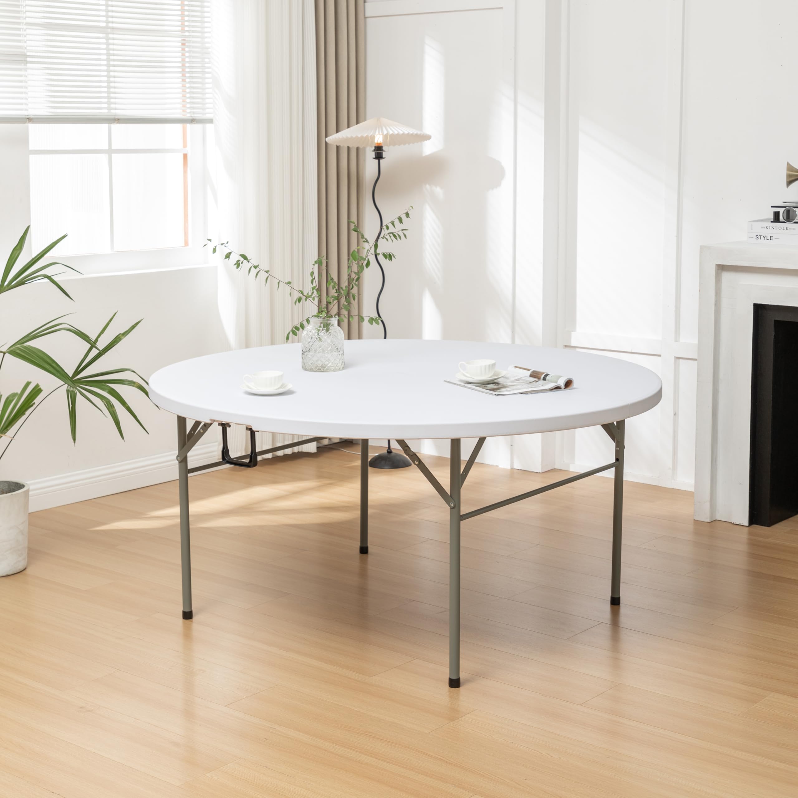 Folding Round Table Set