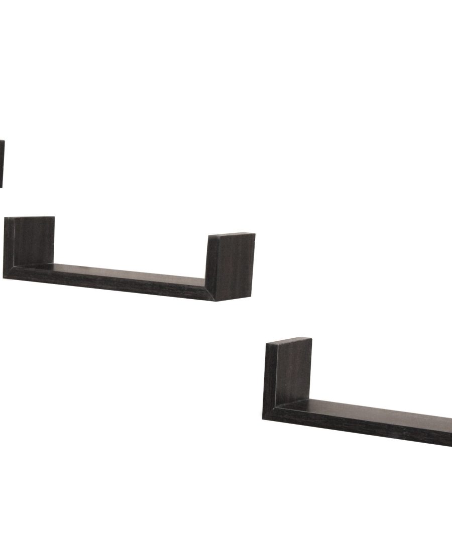 Wall-Mounted Shelf Set