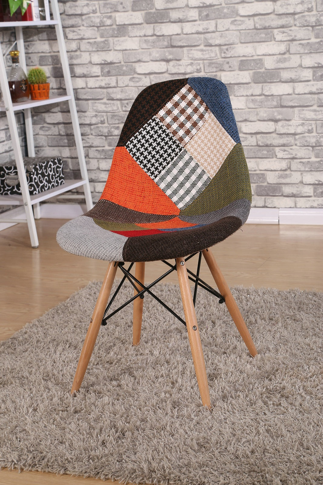 Patchwork Dining Chair Set - Image 3
