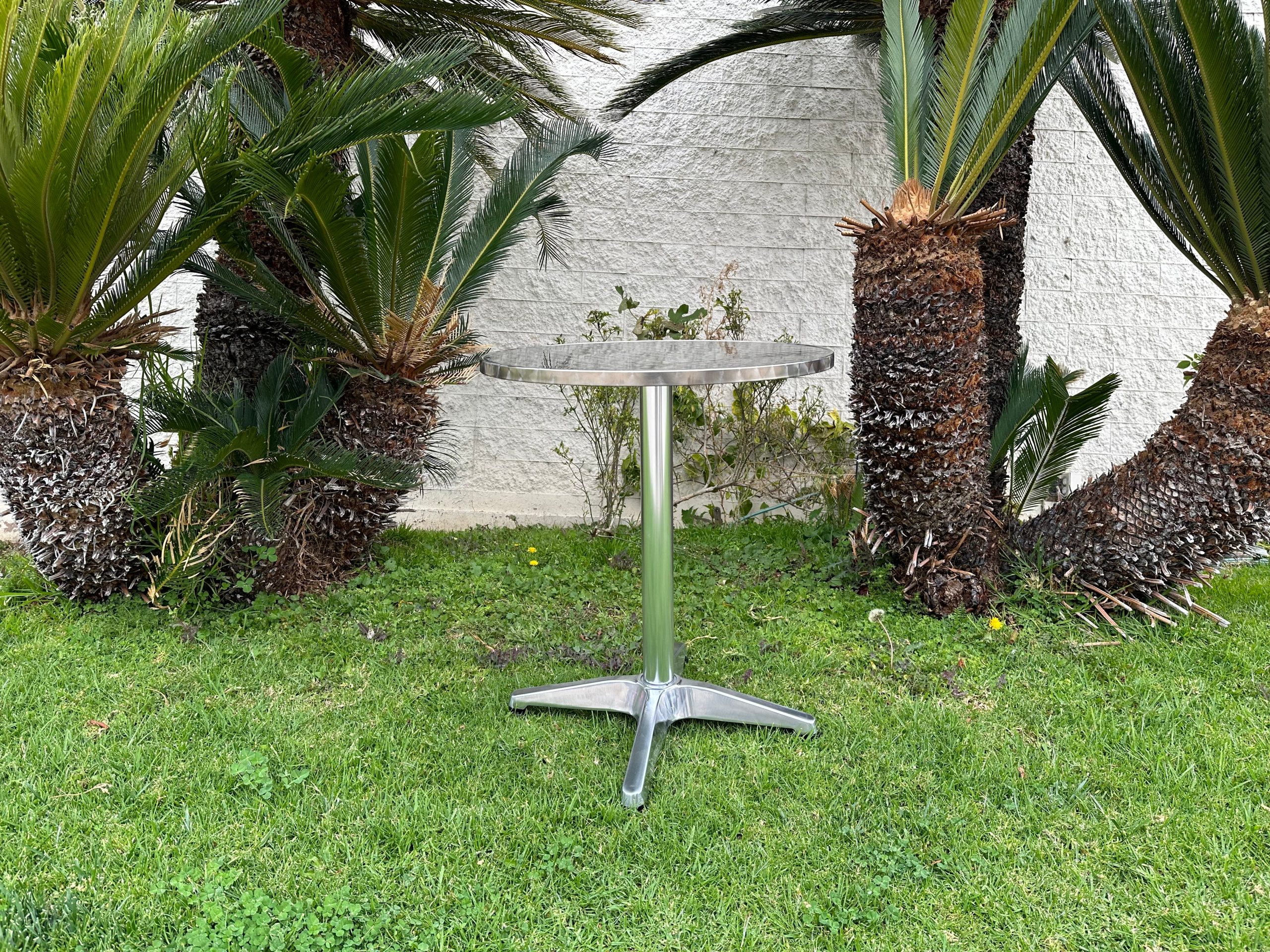 Round Metal Dining Table - Image 6