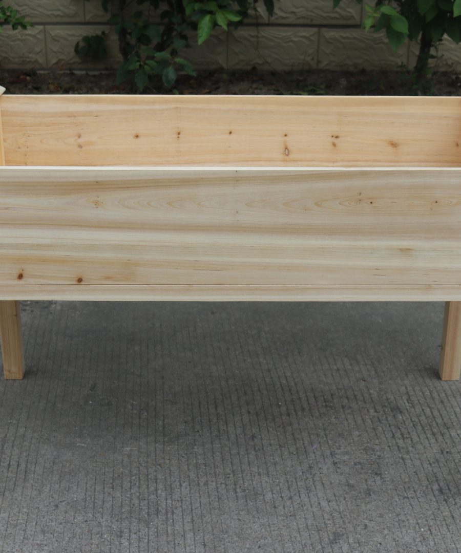 Raised Wooden Garden Bed