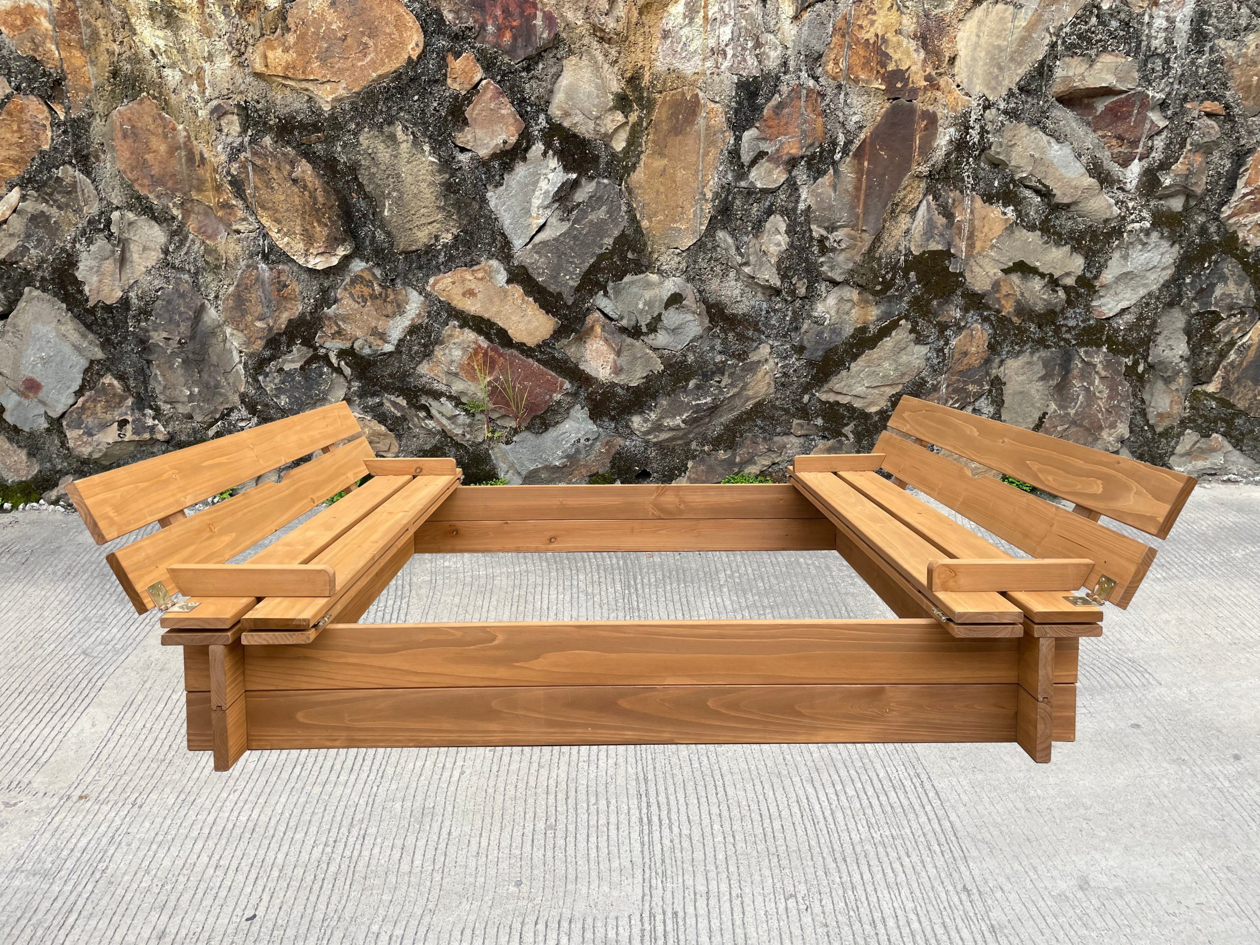 Convertible Outdoor Bench-Table - Image 2
