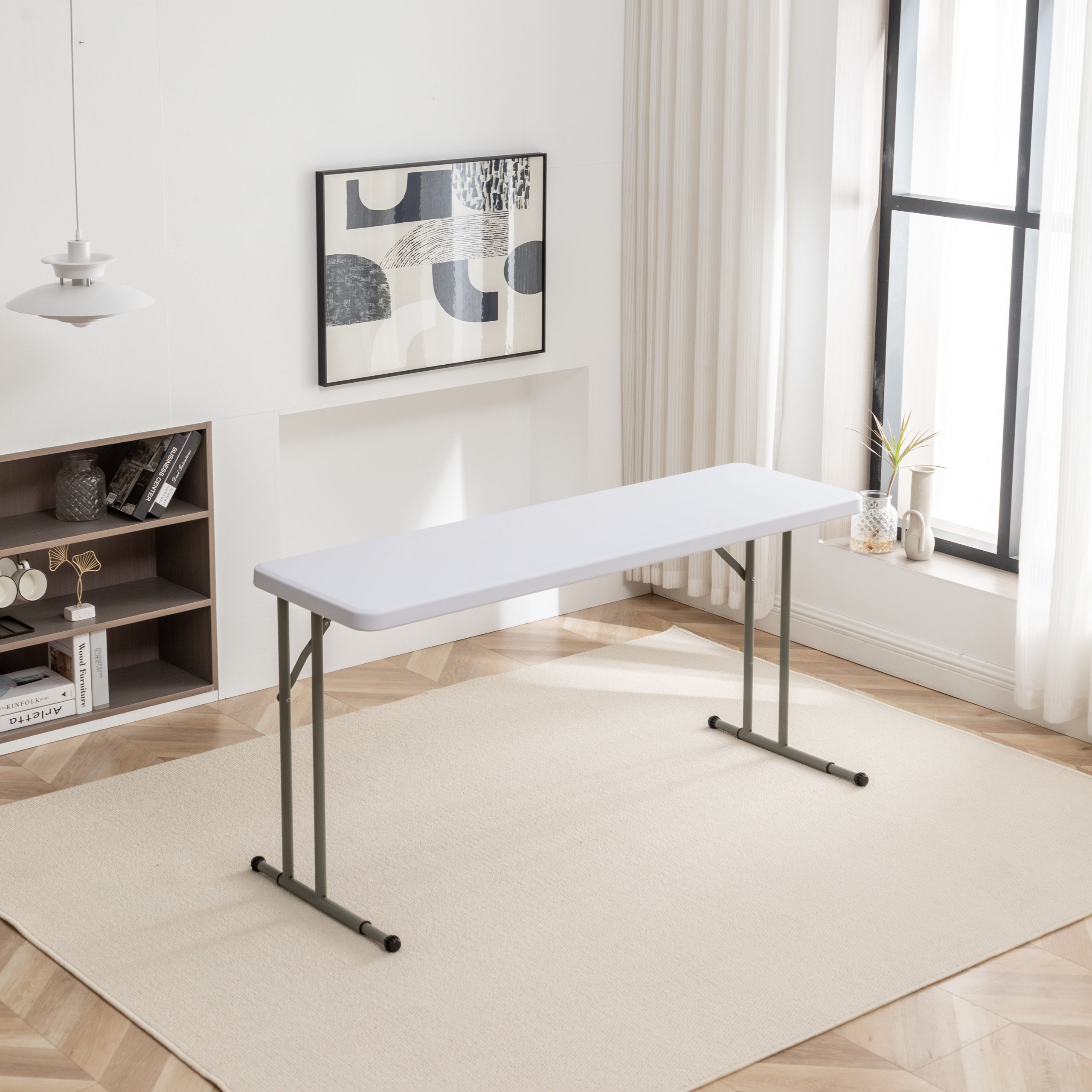 Folding Utility Table Set - Image 2