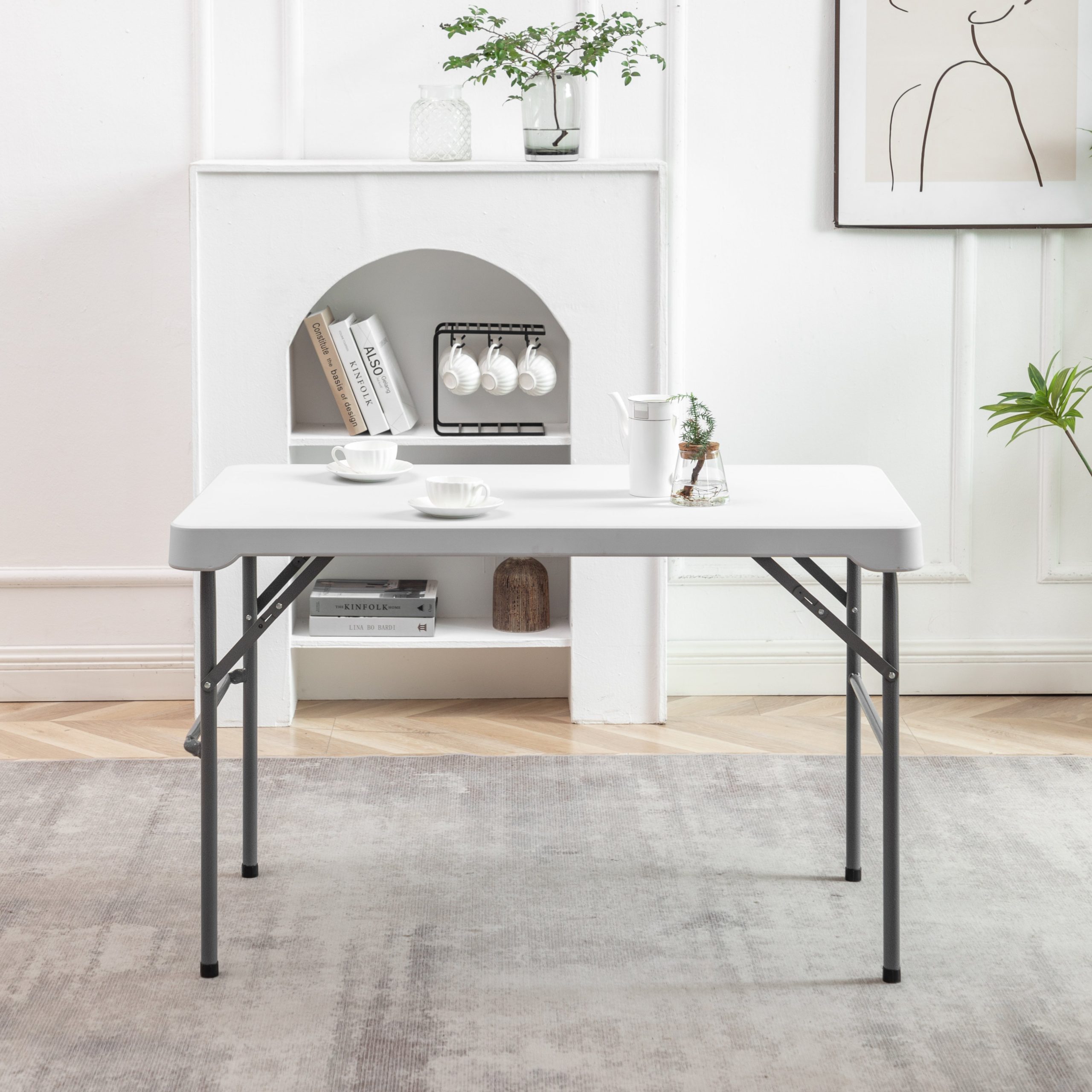 Folding Table and Bench Set - Image 6