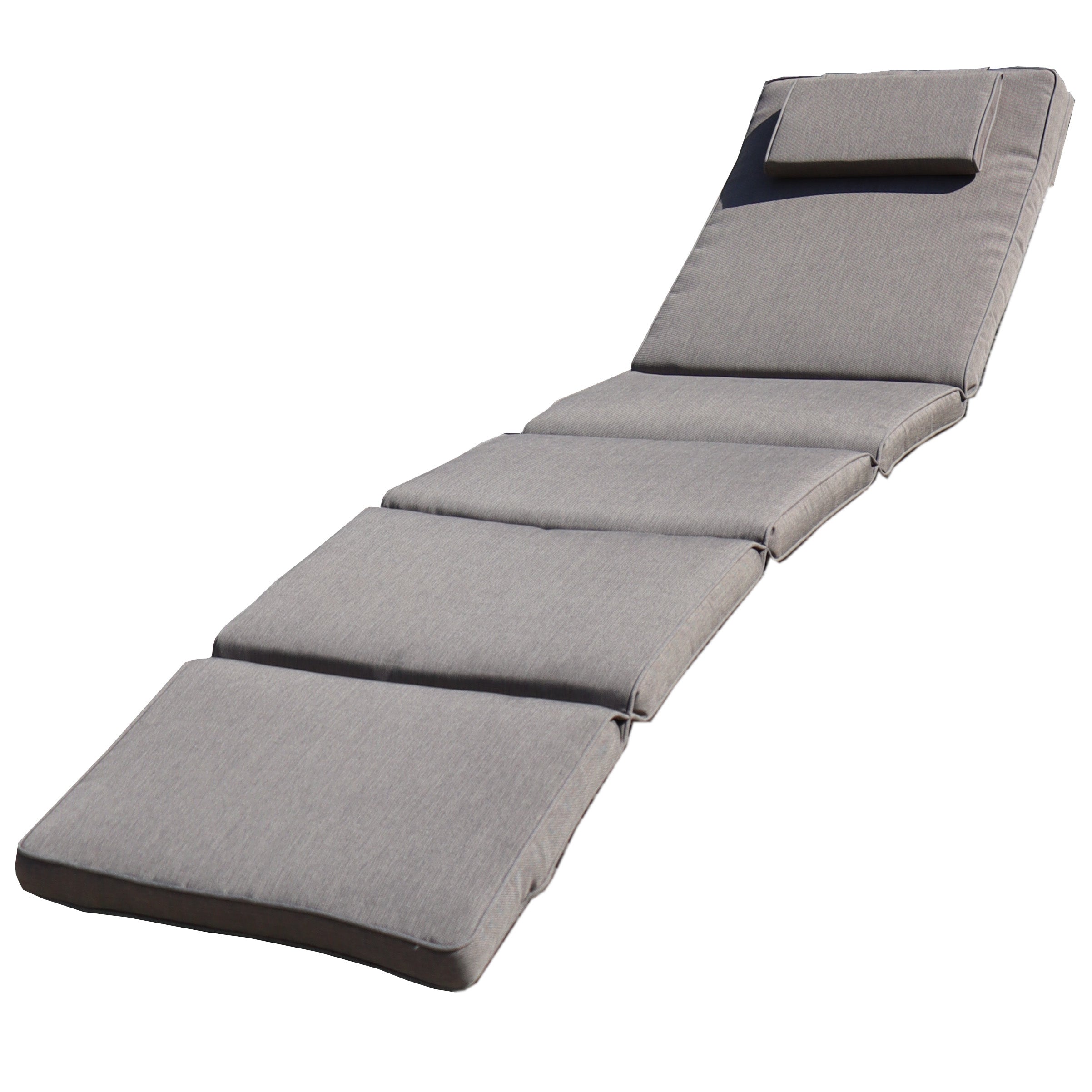Outdoor Reclining Chaise Lounge Cushion - Image 4