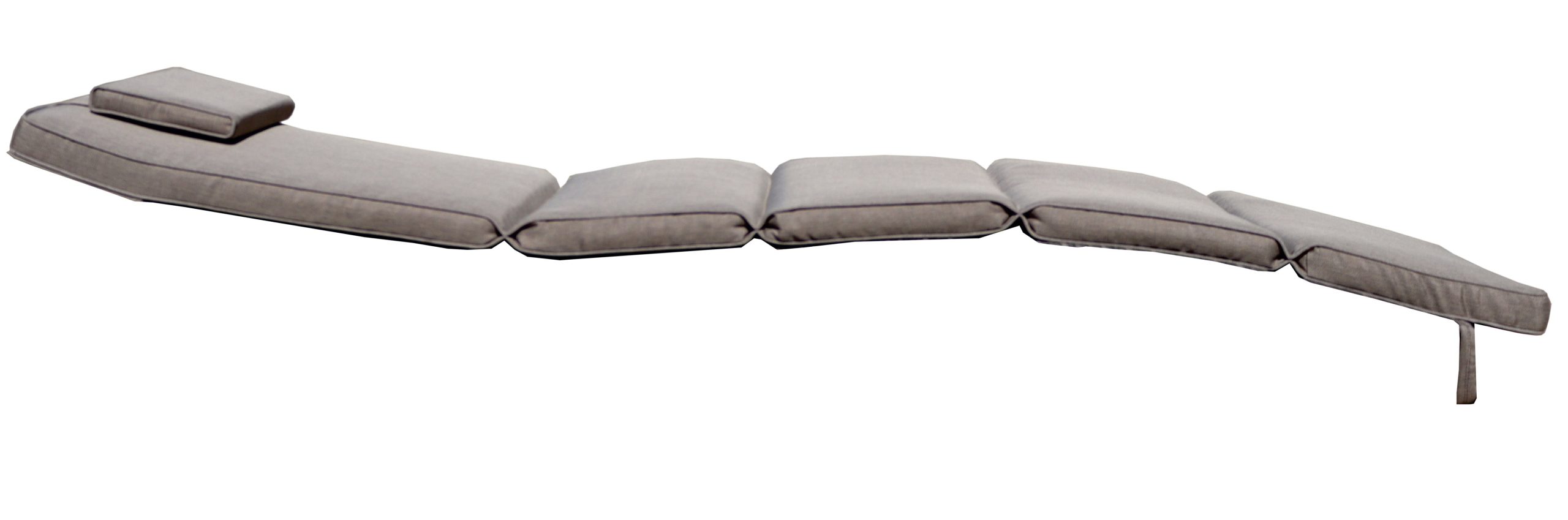 Outdoor Reclining Chaise Lounge Cushion