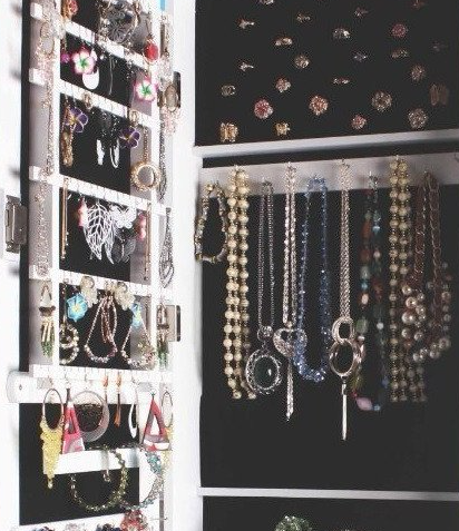 Wall-Mounted Jewelry Armoire
