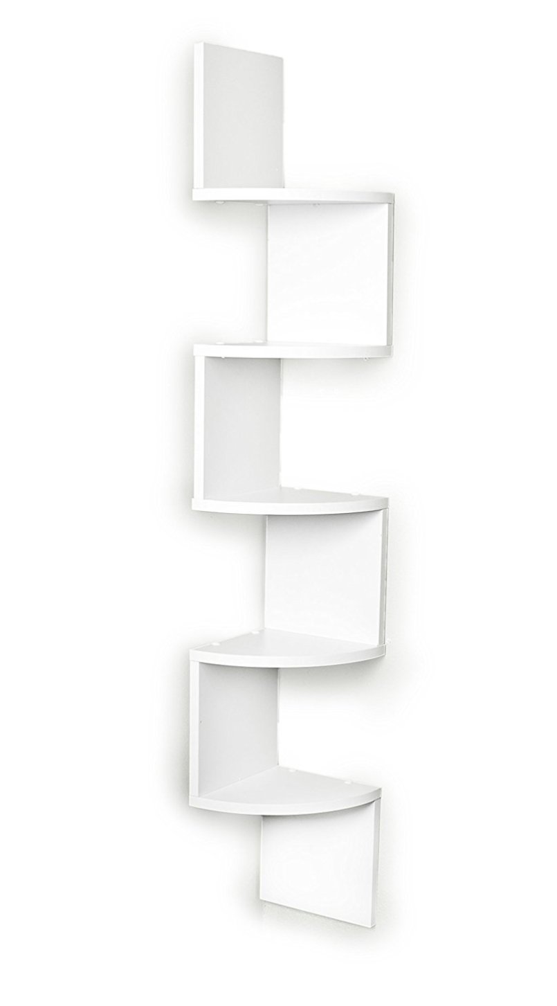Wall-Mounted Zig Zag Corner Shelf - Image 4
