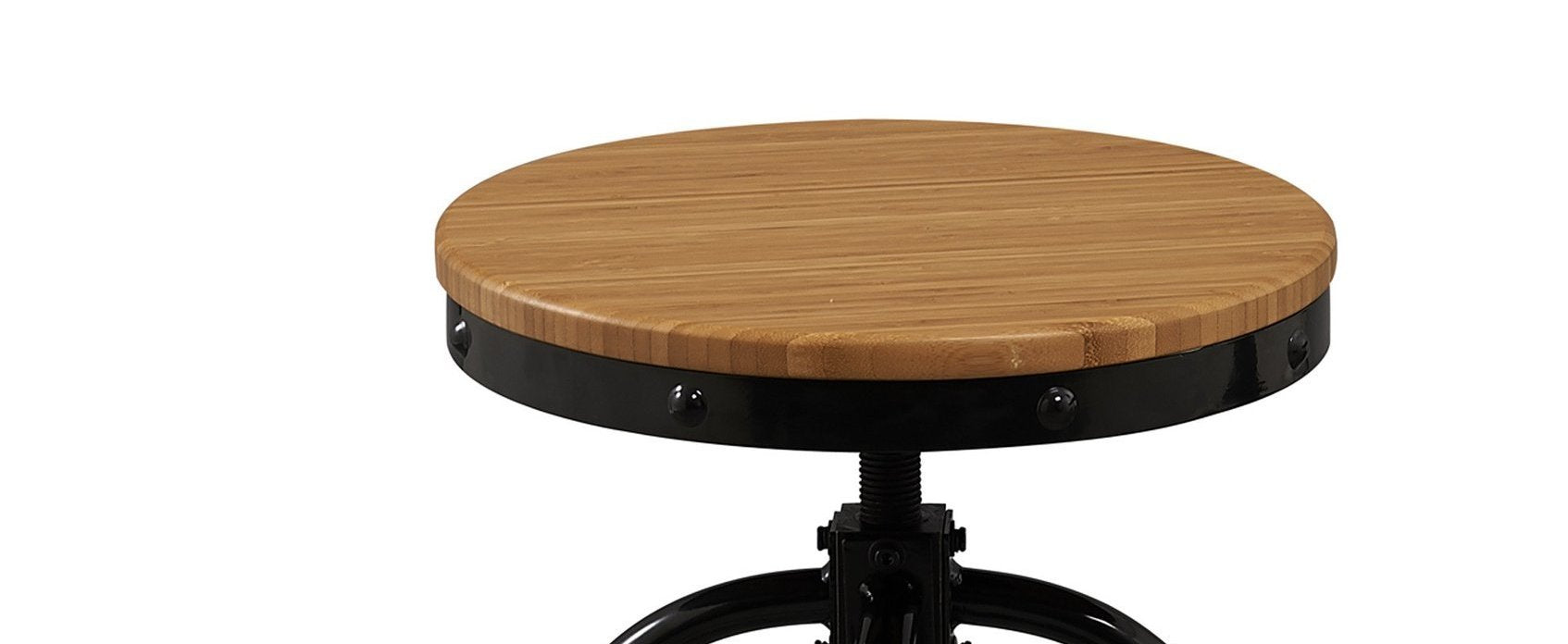 Adjustable Swivel Bar Stools (2-pack) - Image 2