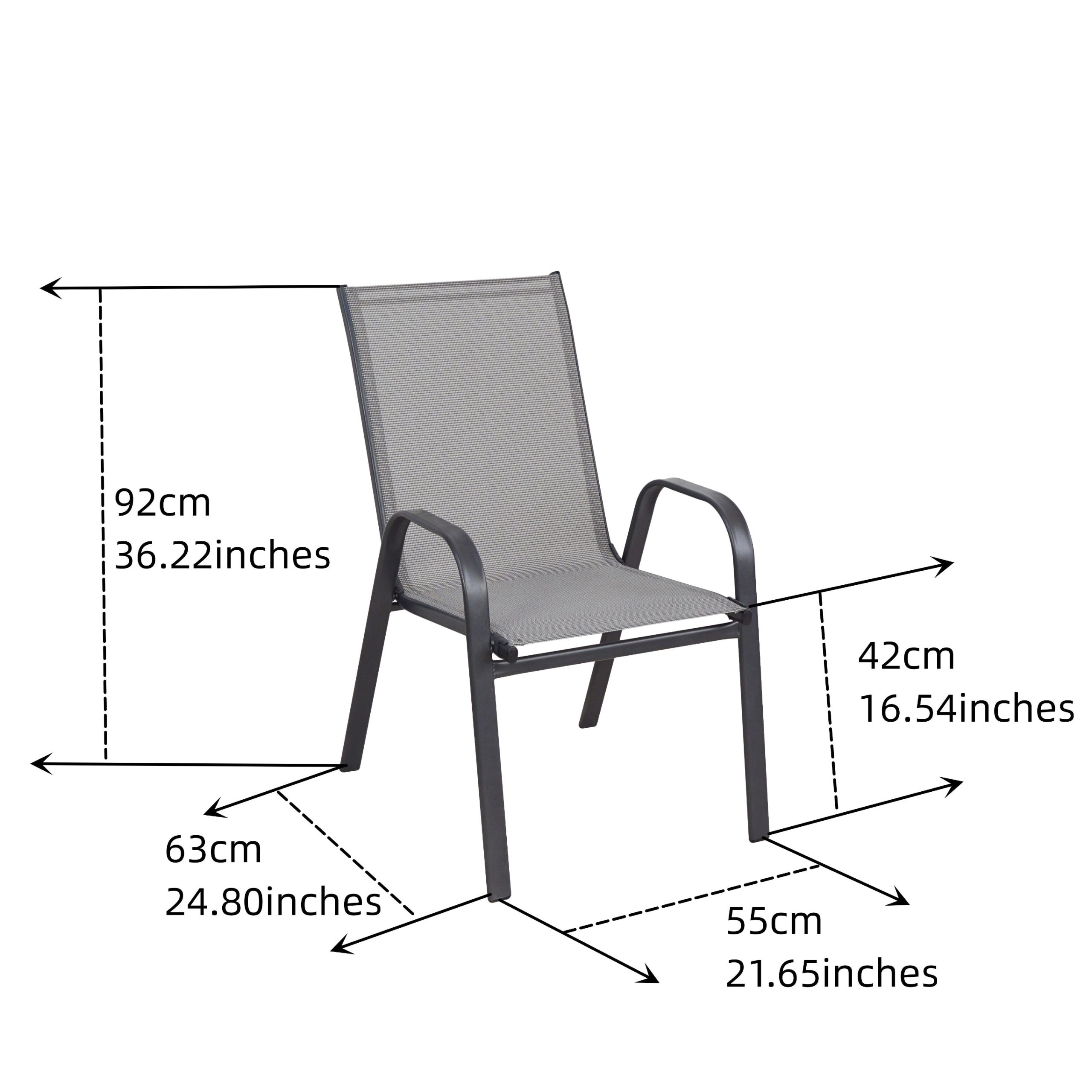 Stackable Outdoor Chairs - Image 3
