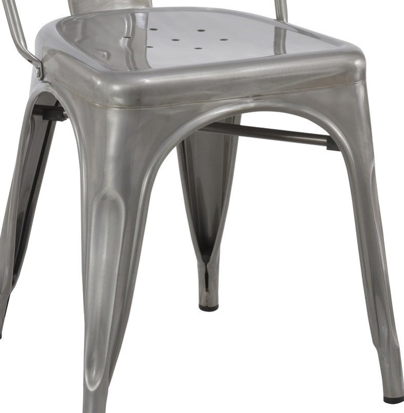 Premium Industrial Stackable Dining Chairs