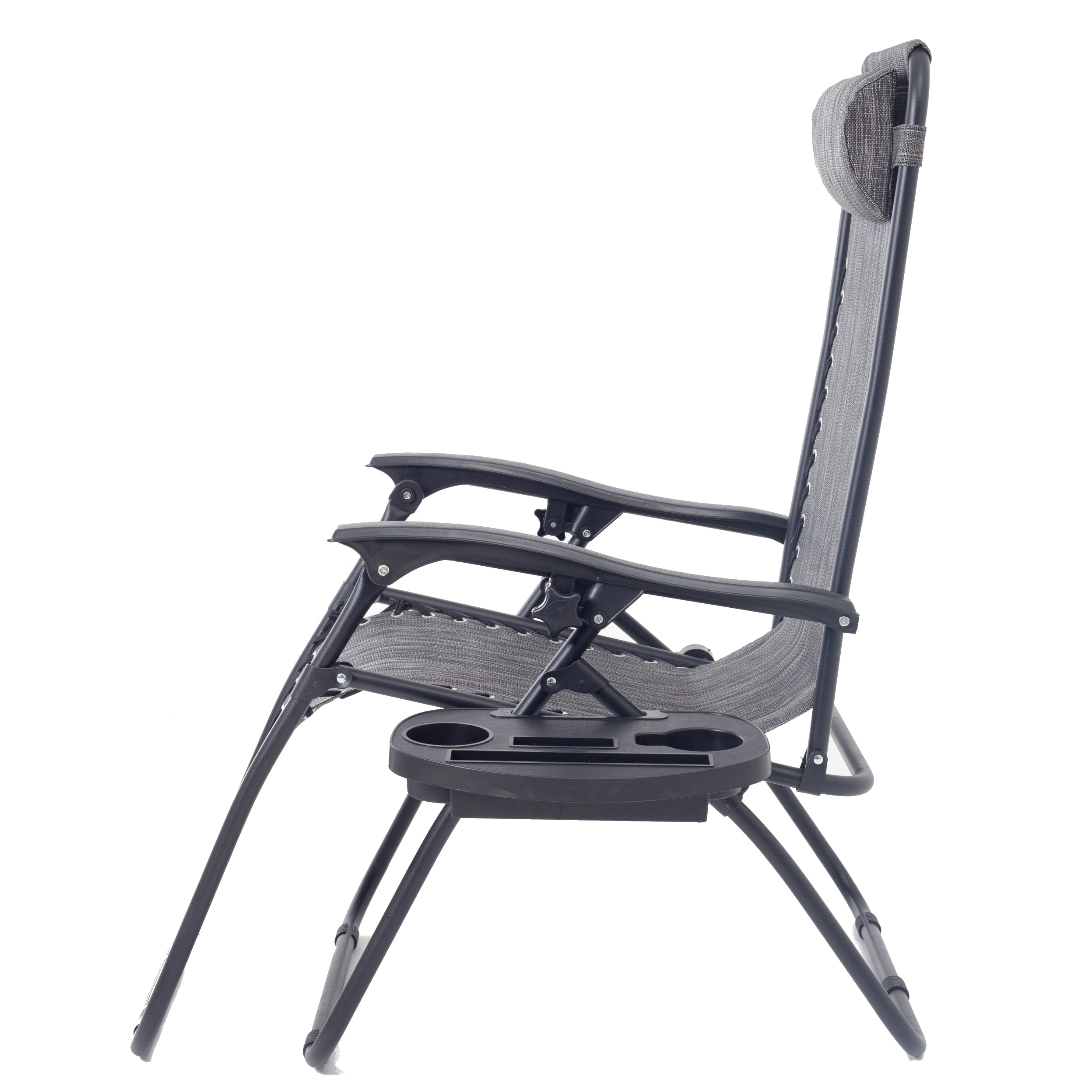 Premium Outdoor Reclining Folding Lounge Chair Set